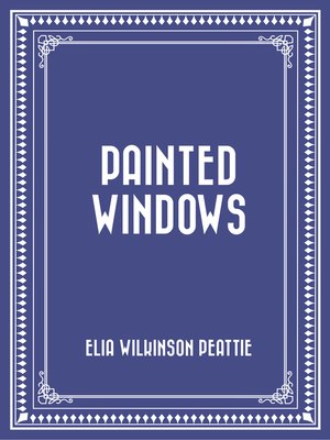 cover image of Painted Windows